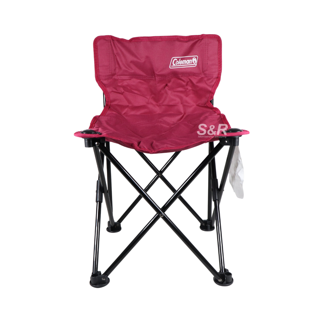 Coleman Wine Red Compact Cushion Chair